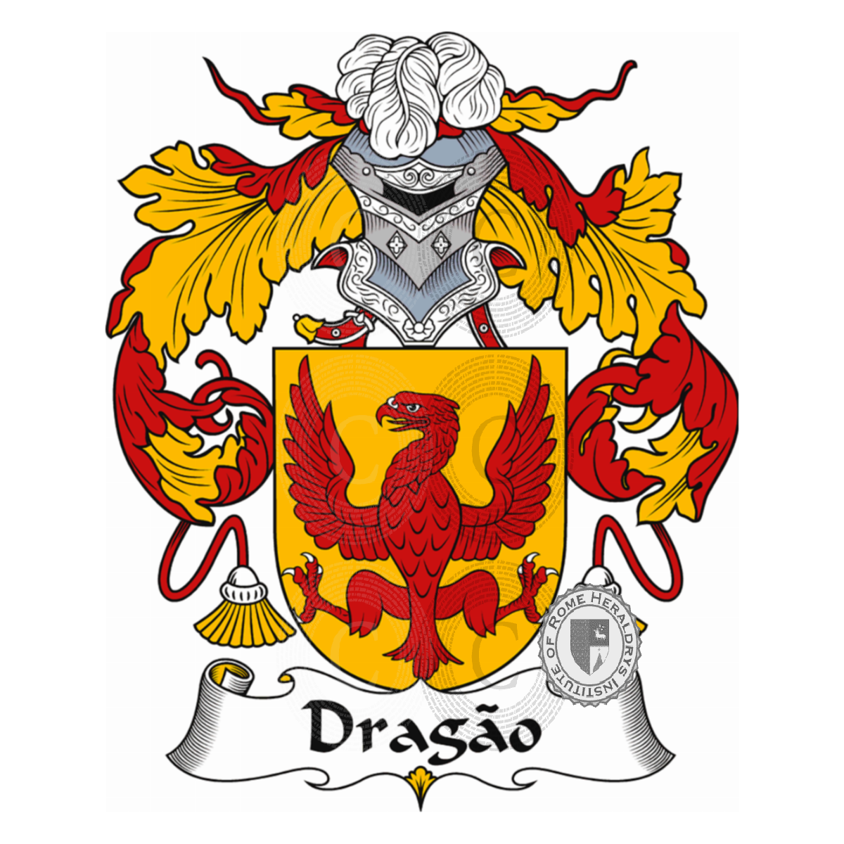 Coat of arms of familyDragão