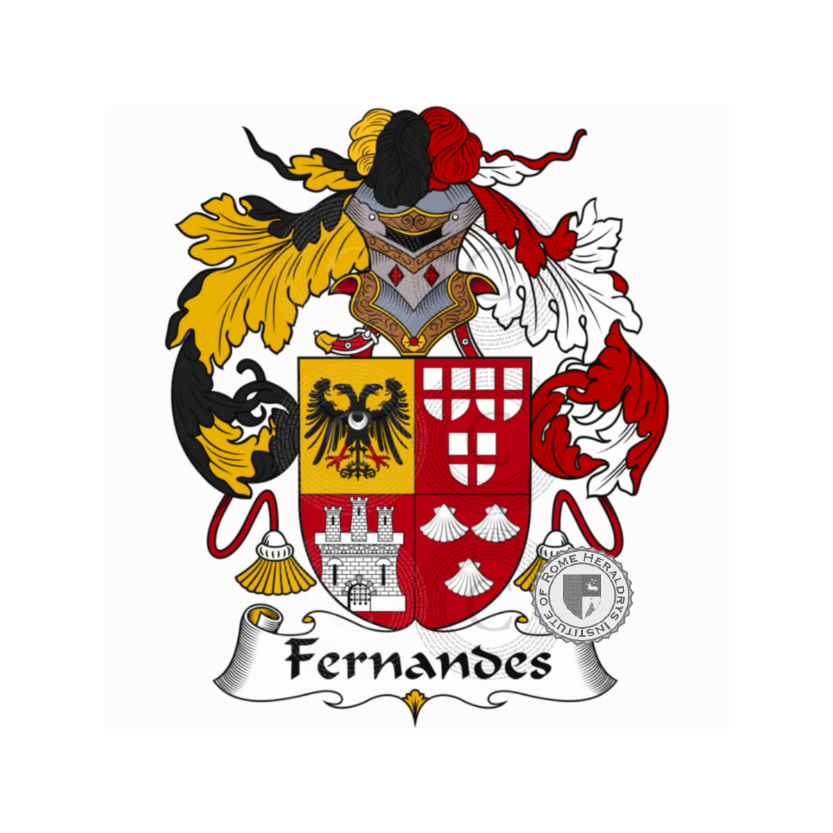 Coat of arms of familyFernandes