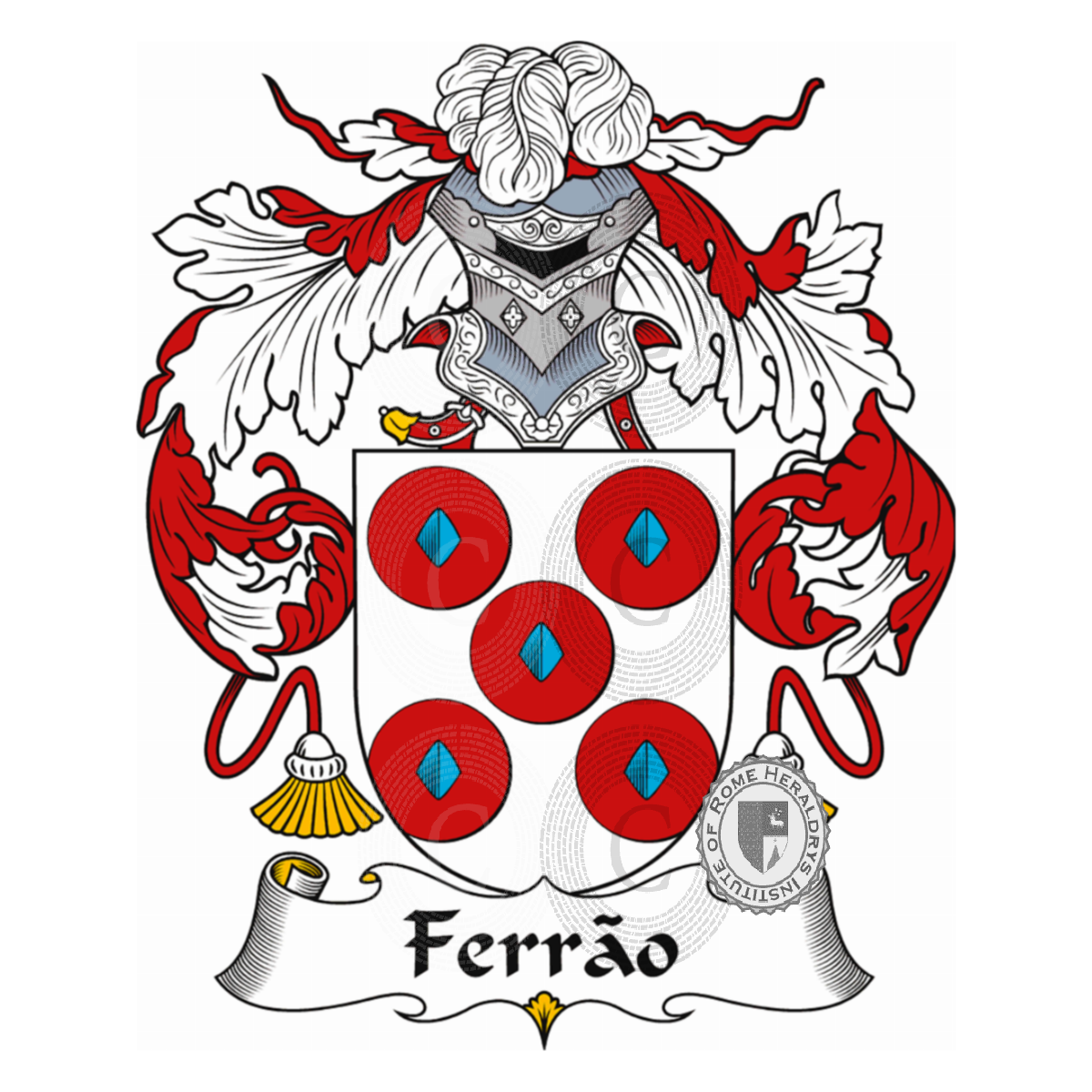 Wappen der FamilieFerrão