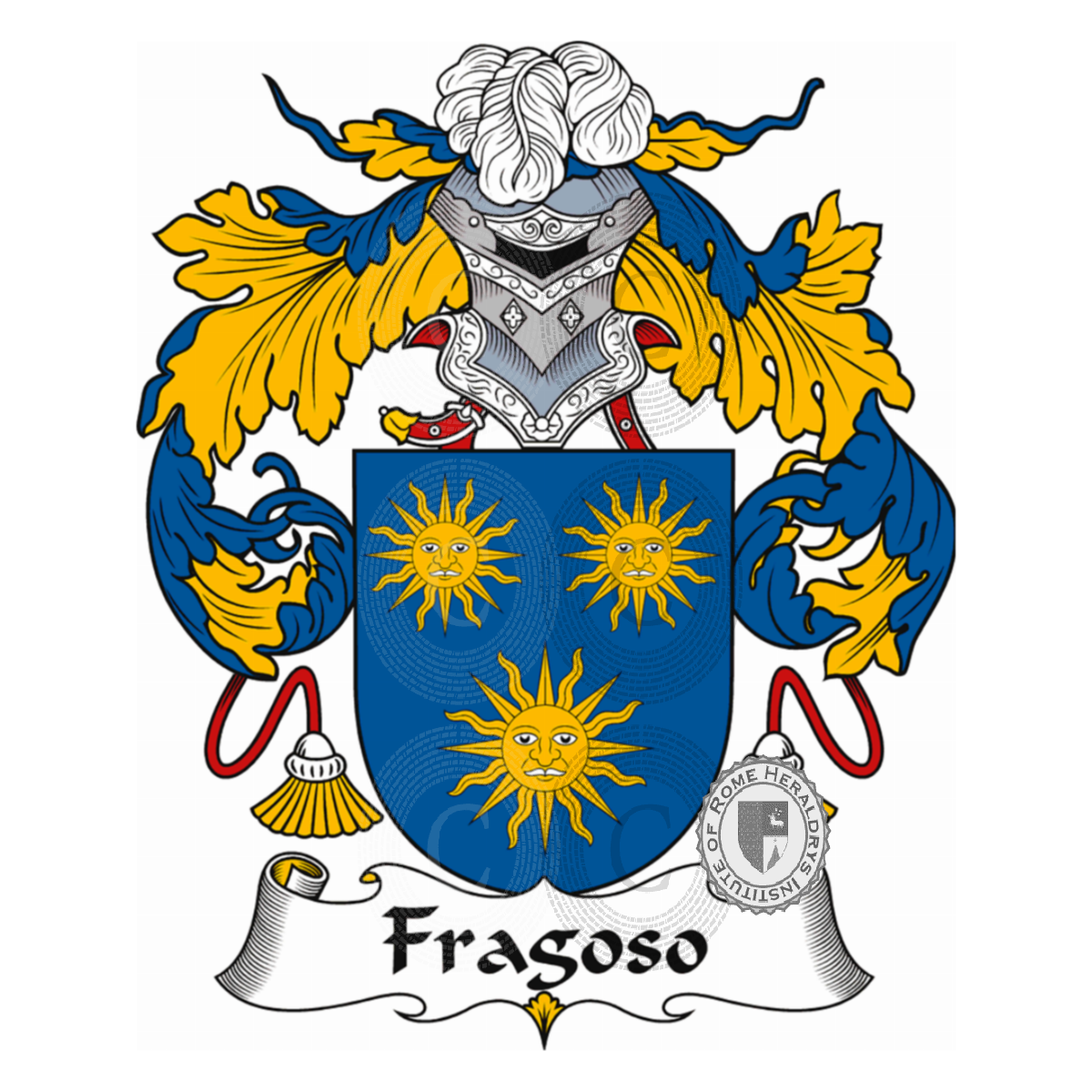 Coat of arms of familyFragoso