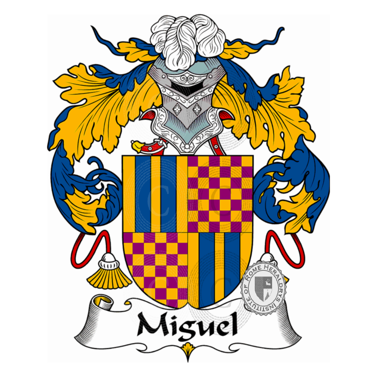 Coat of arms of familyMiguel
