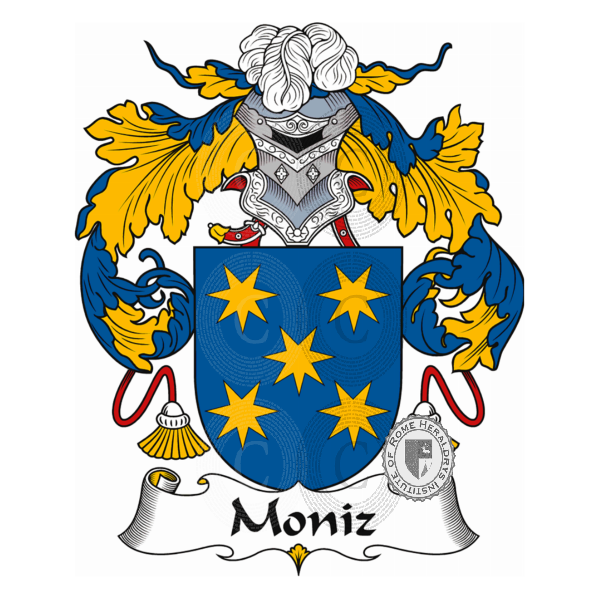 Escudo de la familiaMoniz