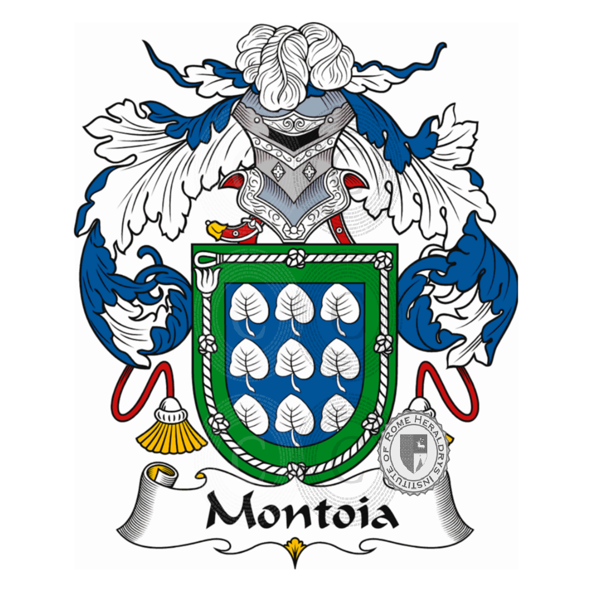 Escudo de la familiaMontoia
