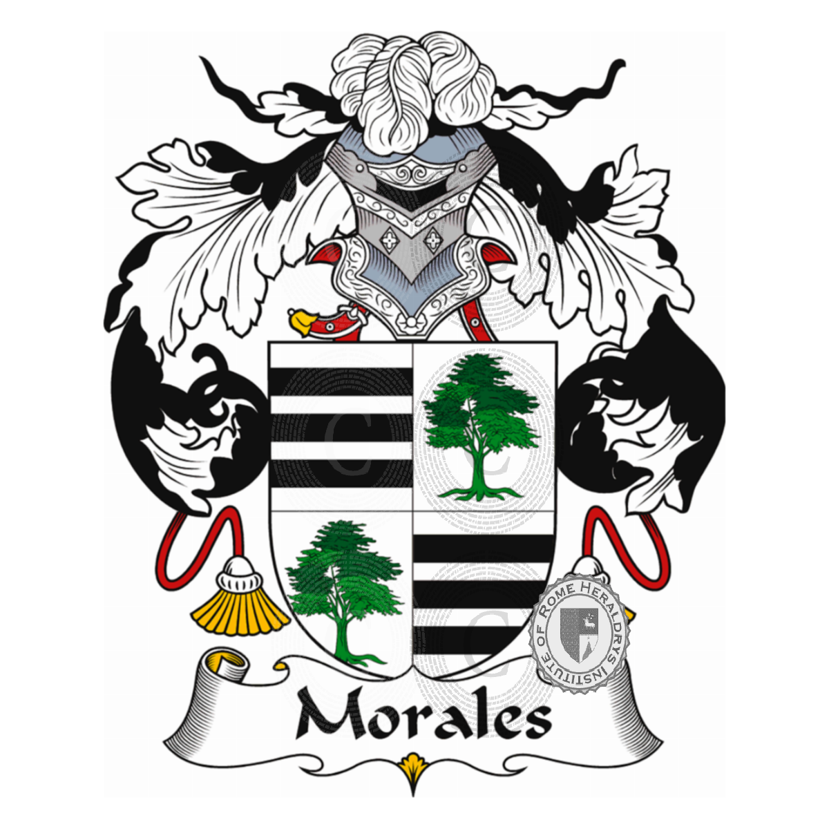 Coat of arms of familyMorales
