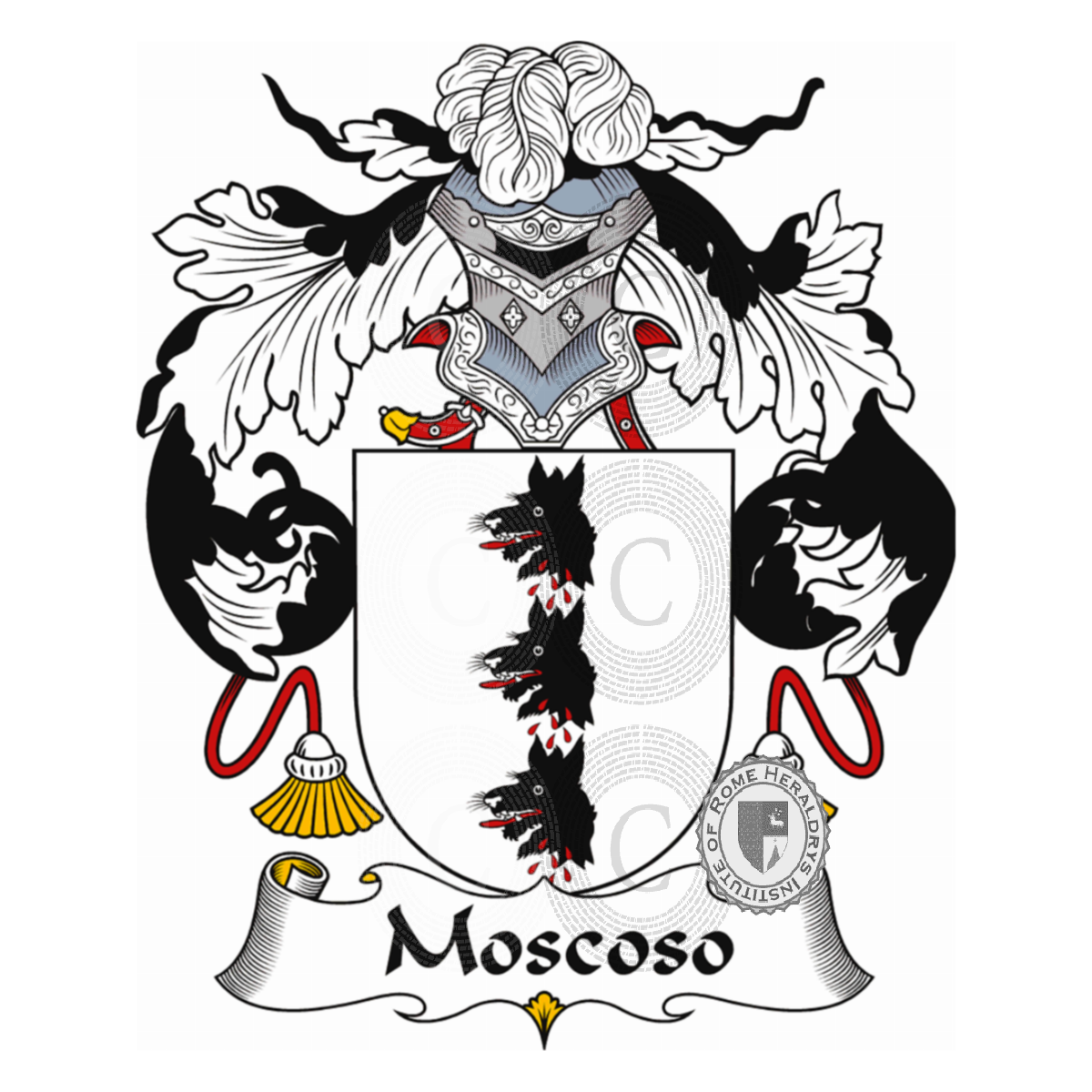 Wappen der FamilieMoscoso