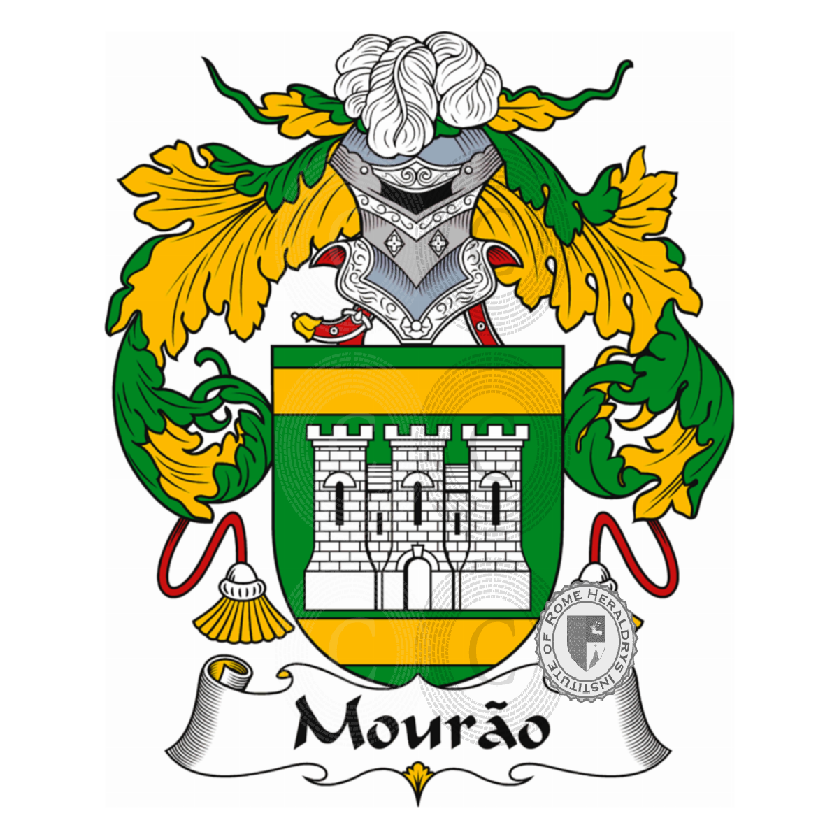 Escudo de la familiaMourão, Mourao