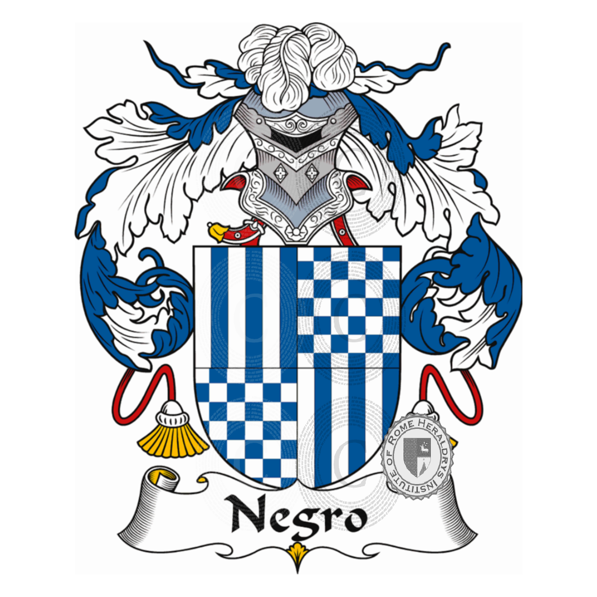 Coat of arms of familyNegro