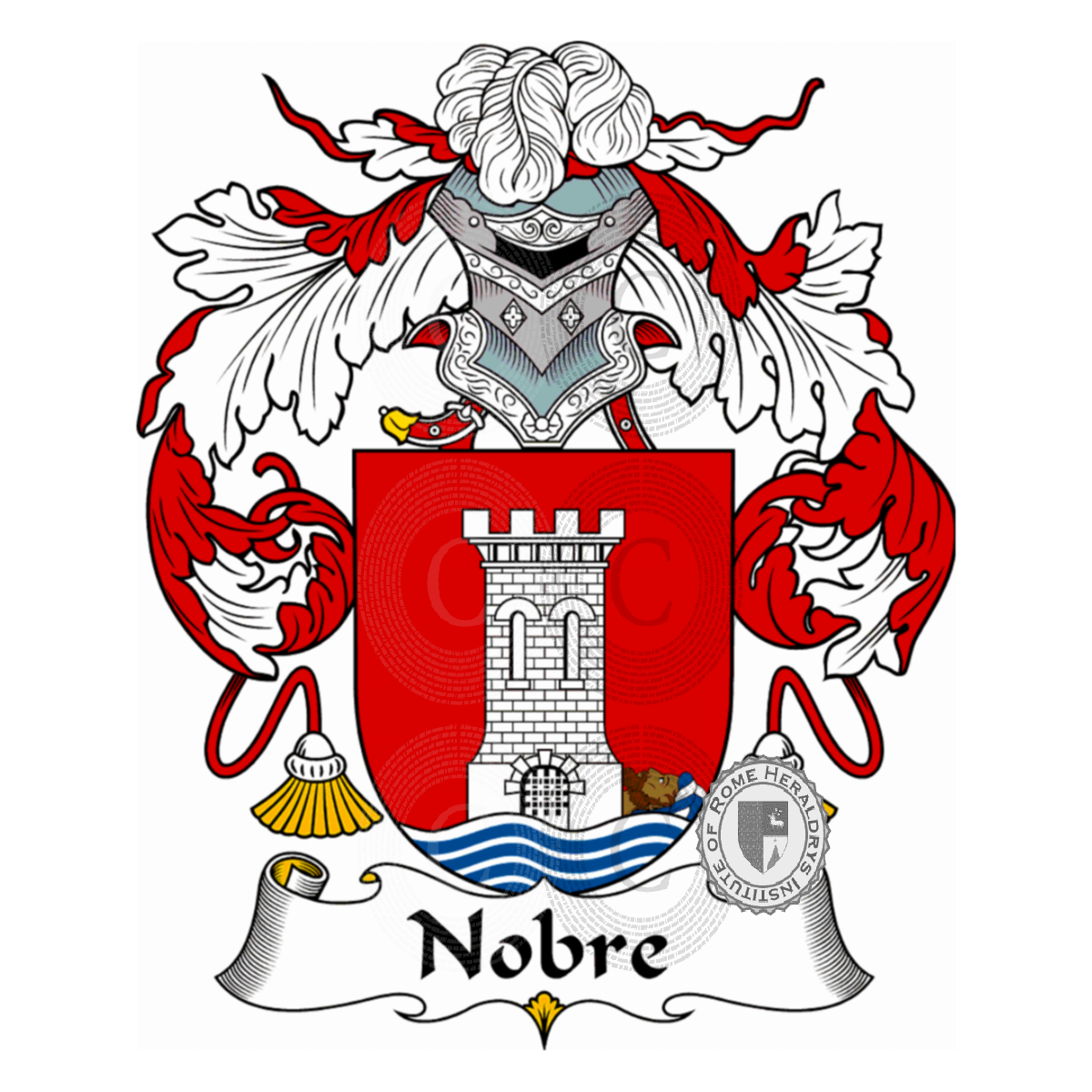 Coat of arms of familyNobre