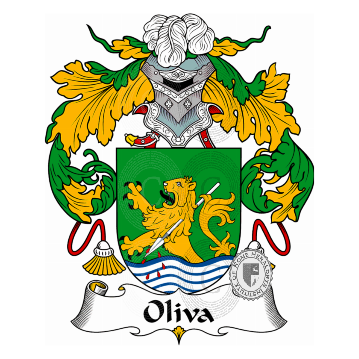 Escudo de la familiaOliva