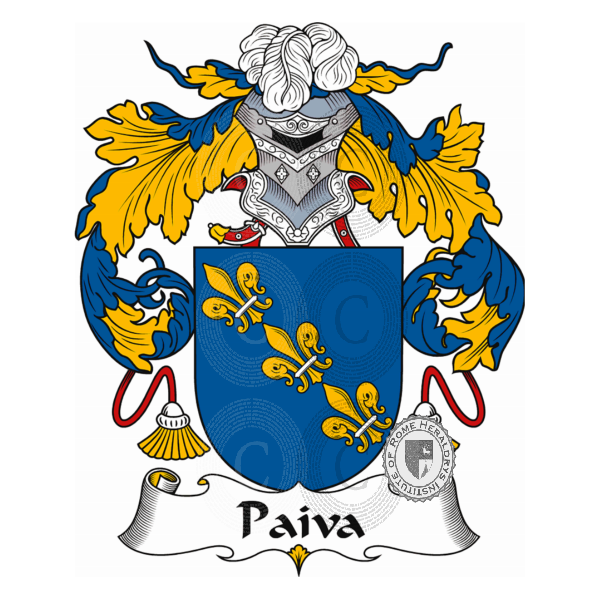 Coat of arms of familyPaiva