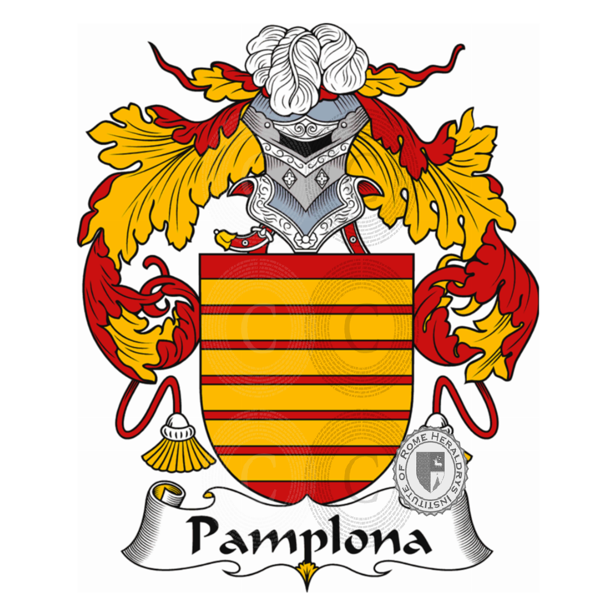 Wappen der FamiliePamplona