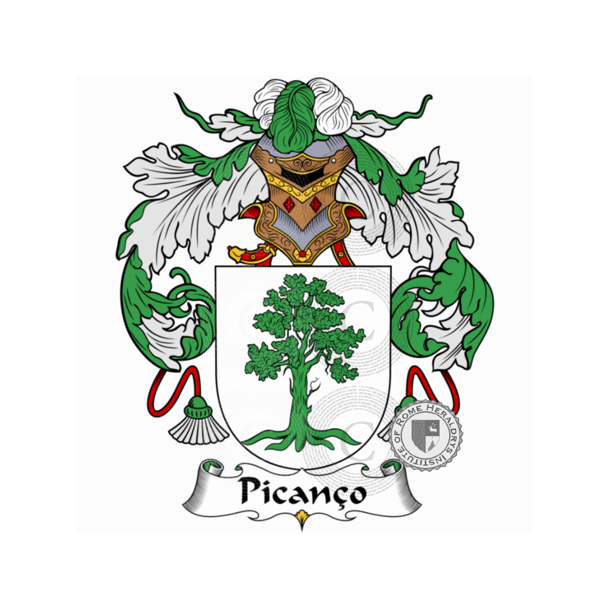Coat of arms of familyPicanço