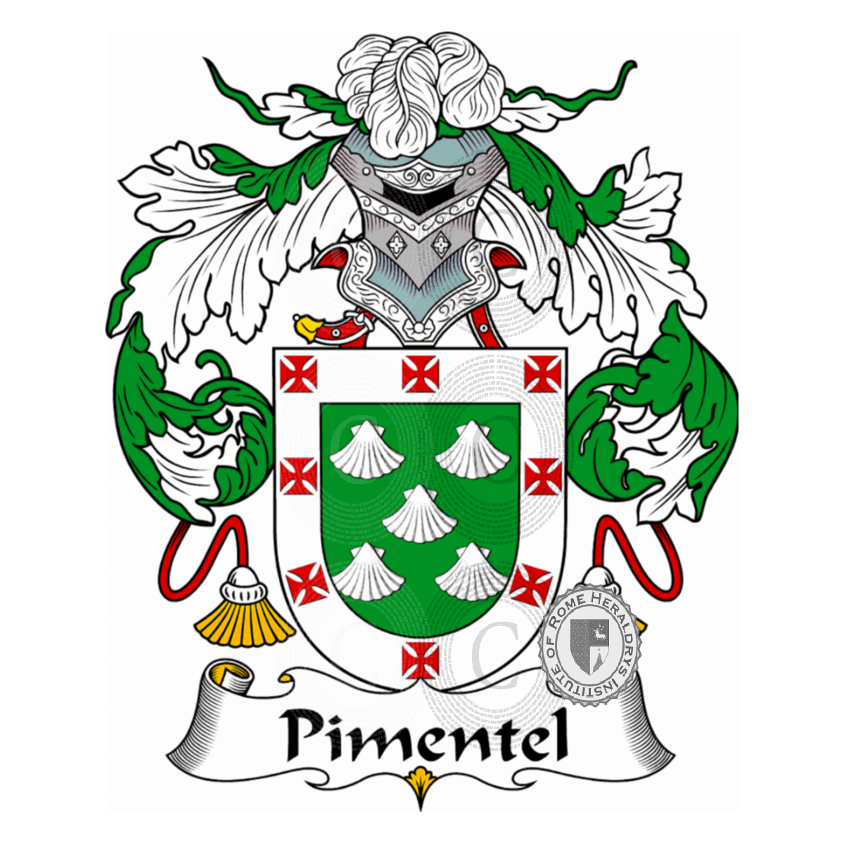 Coat of arms of familyPimentel