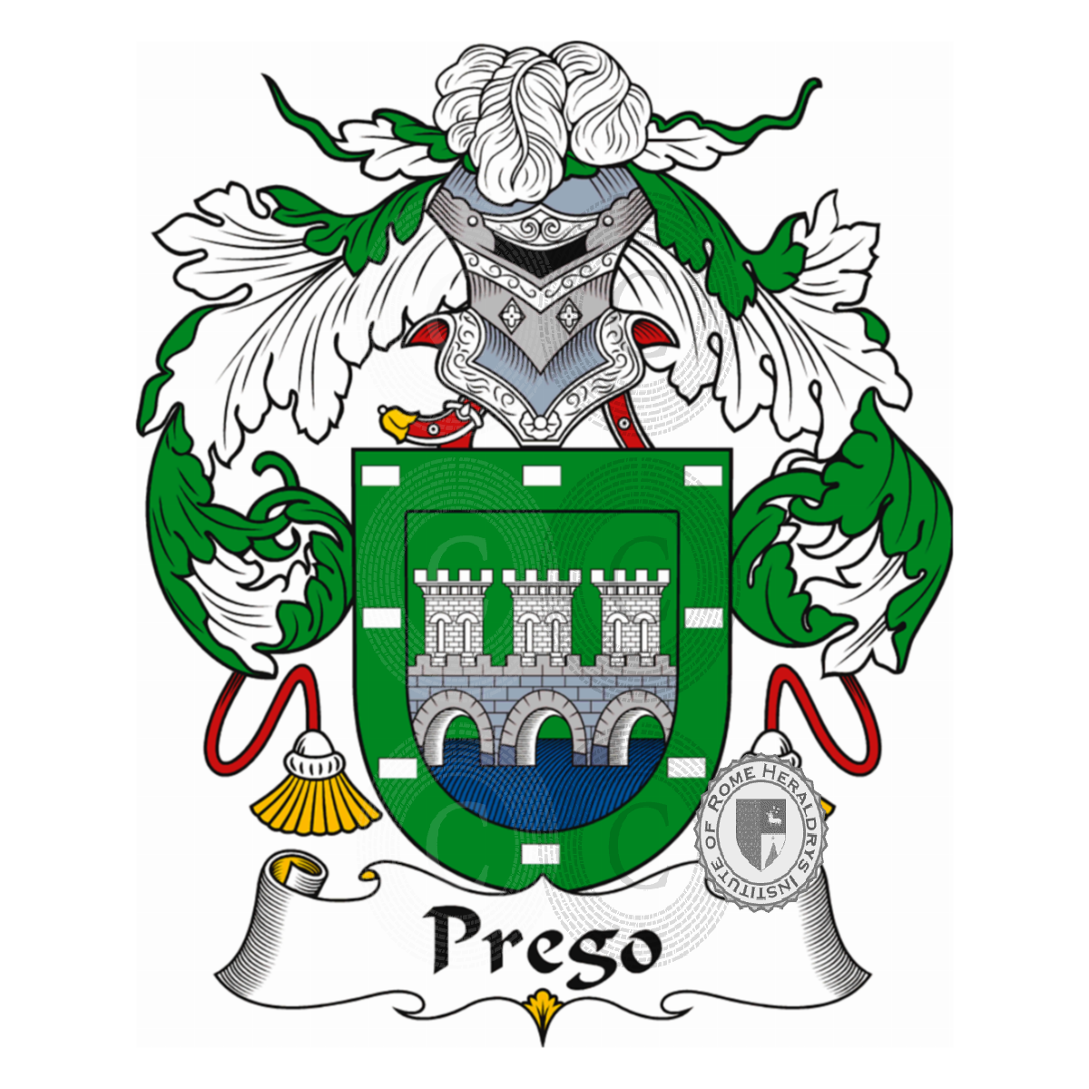 Coat of arms of familyPrego