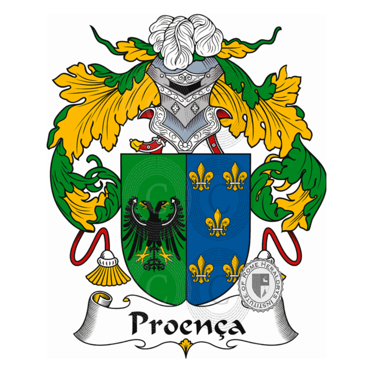 Coat of arms of familyProença