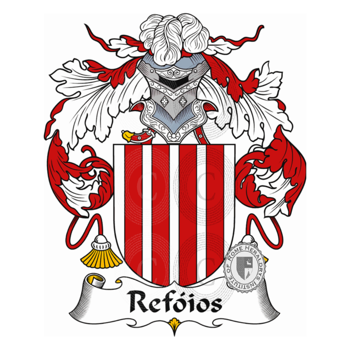 Coat of arms of familyRefóios