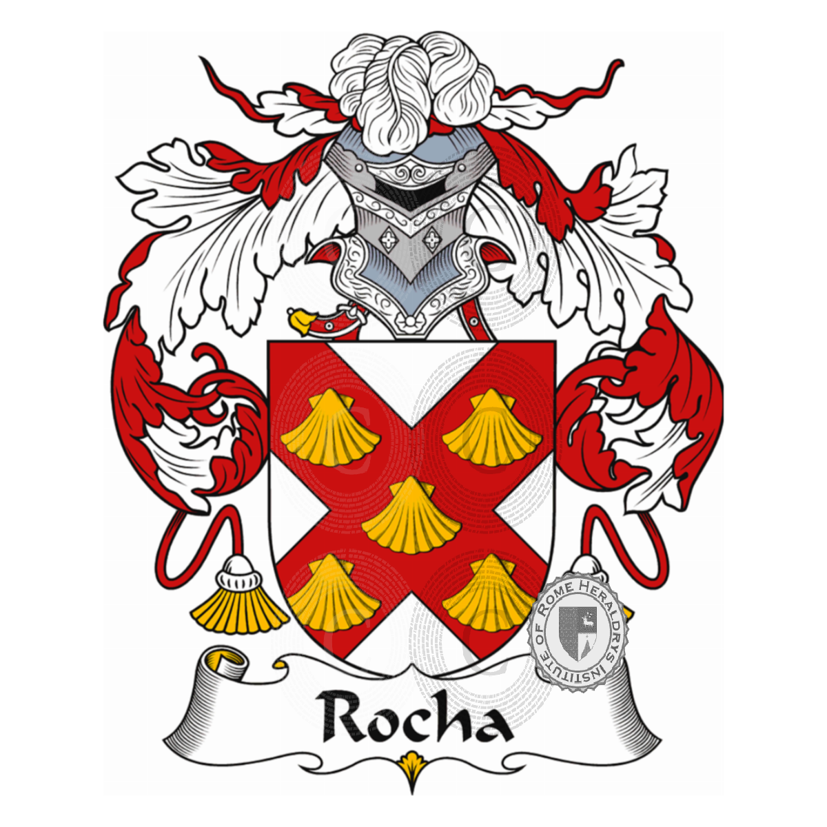 Coat of arms of familyRocha