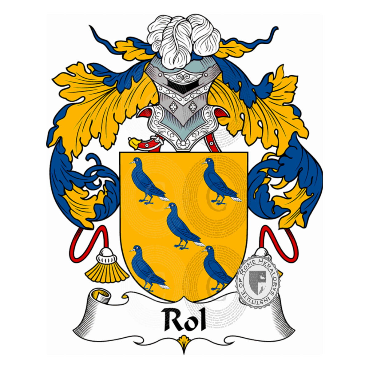 Coat of arms of familyRol