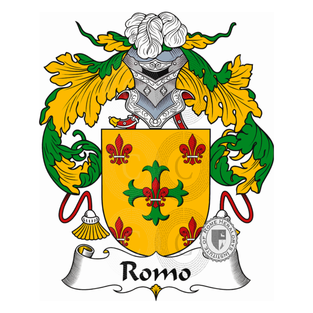 Coat of arms of familyRomo