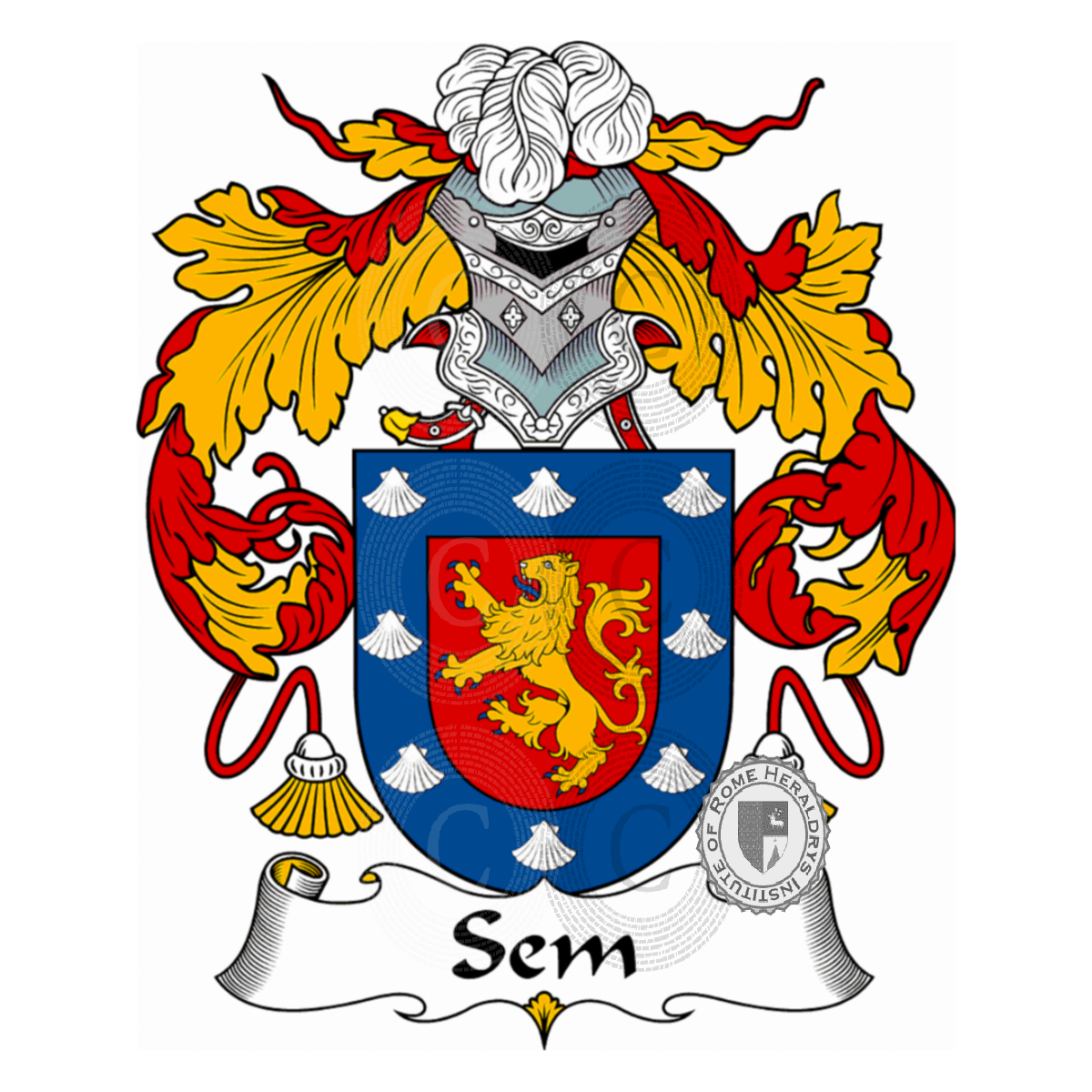 Coat of arms of familySem