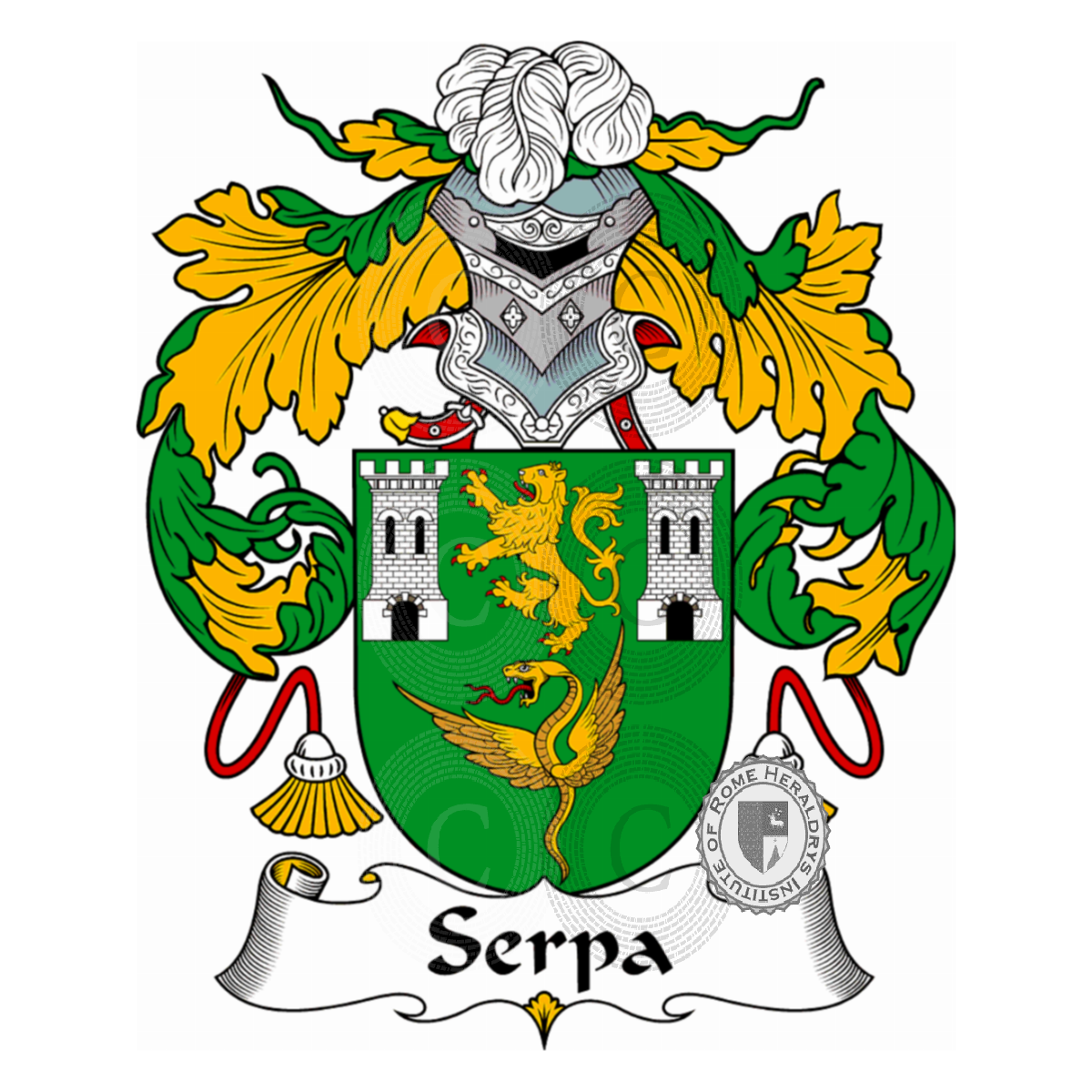 Wappen der FamilieSerpa