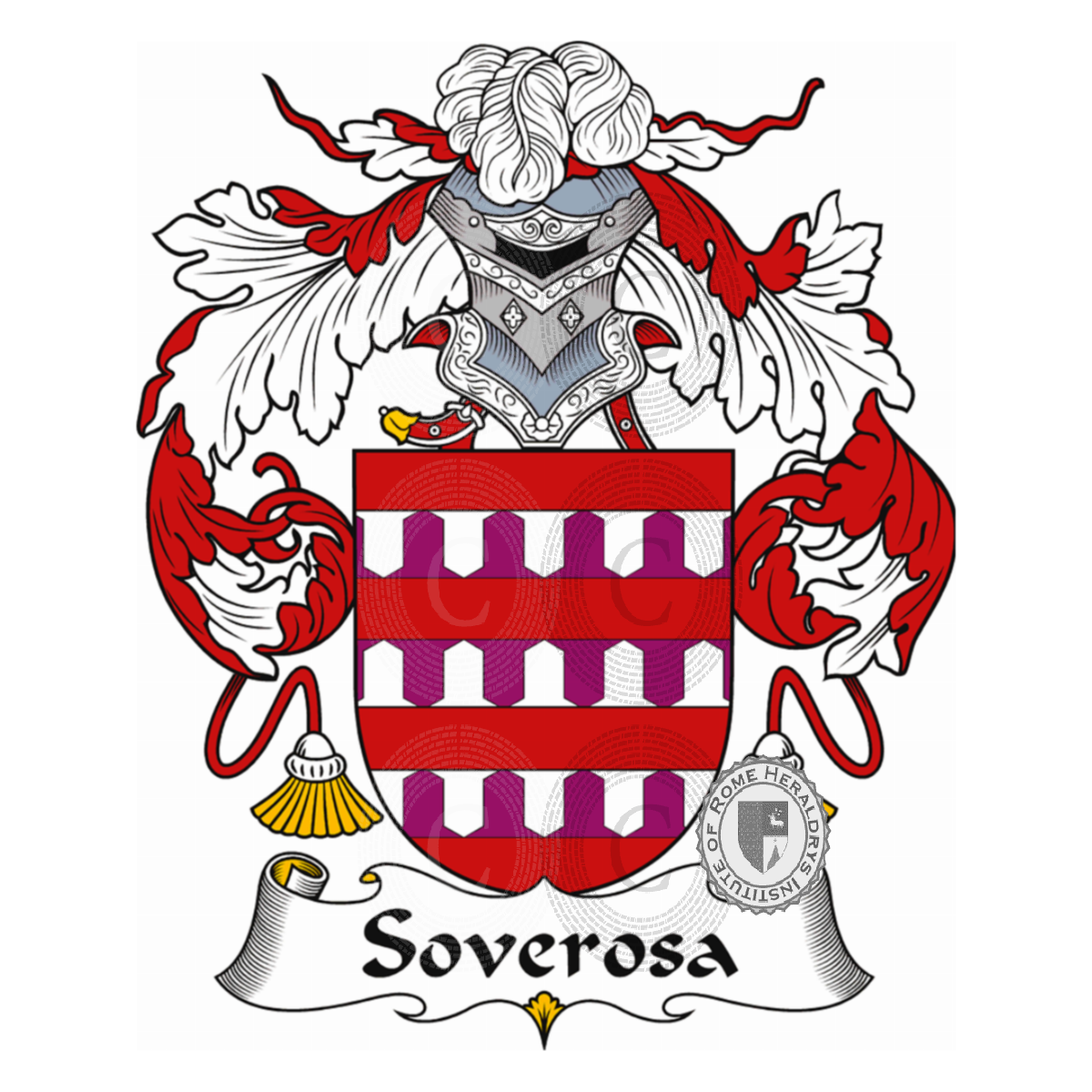 Coat of arms of familySoverosa