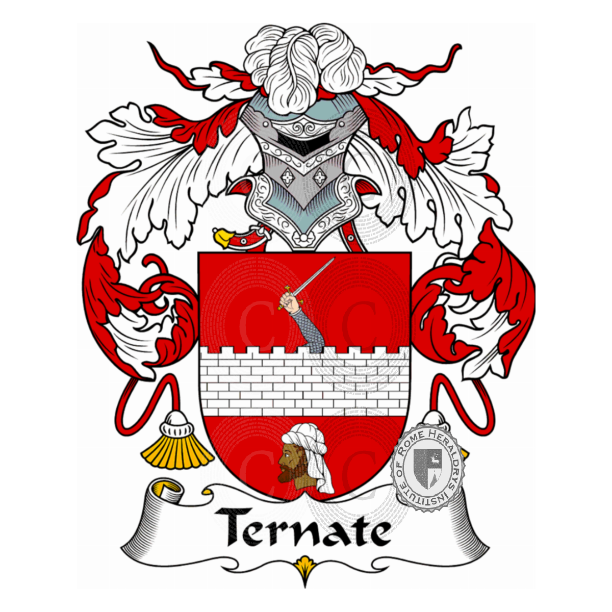 Coat of arms of familyTernate
