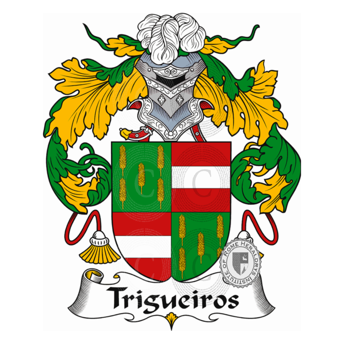 Coat of arms of familyTrigueiros