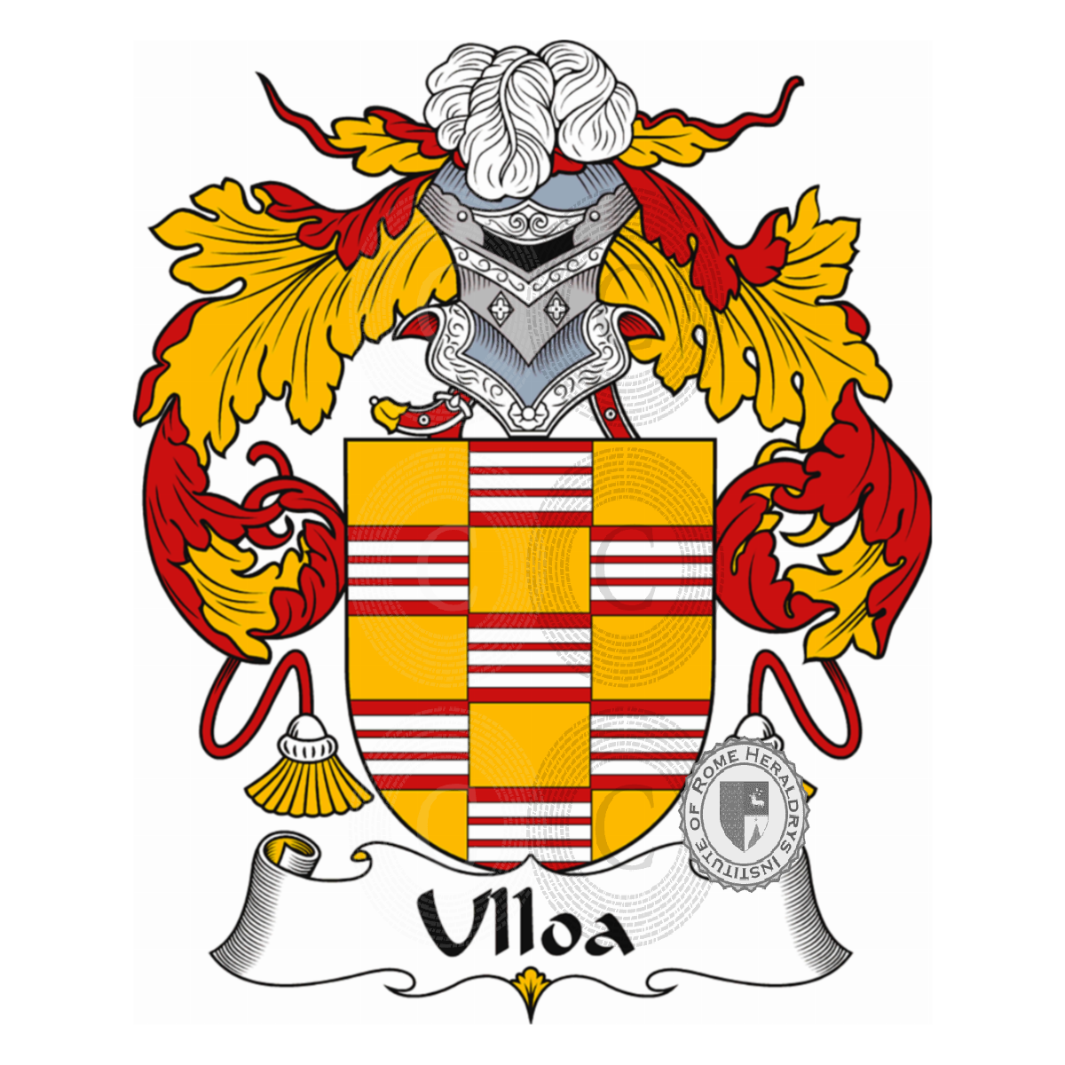 Wappen der FamilieUlloa