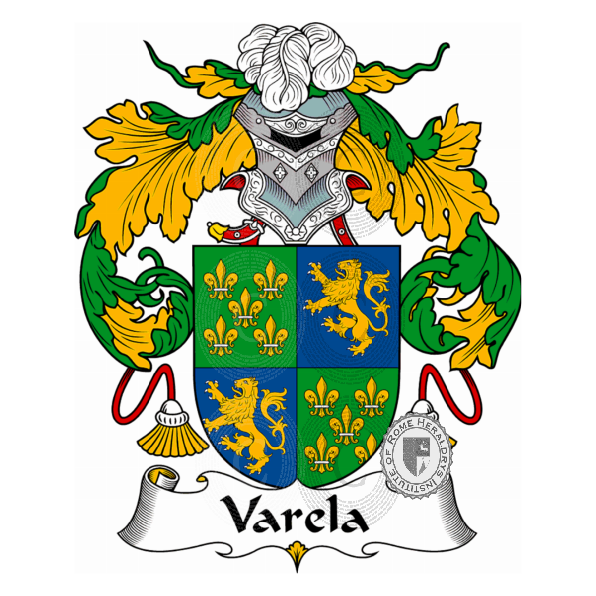 Coat of arms of familyVarela