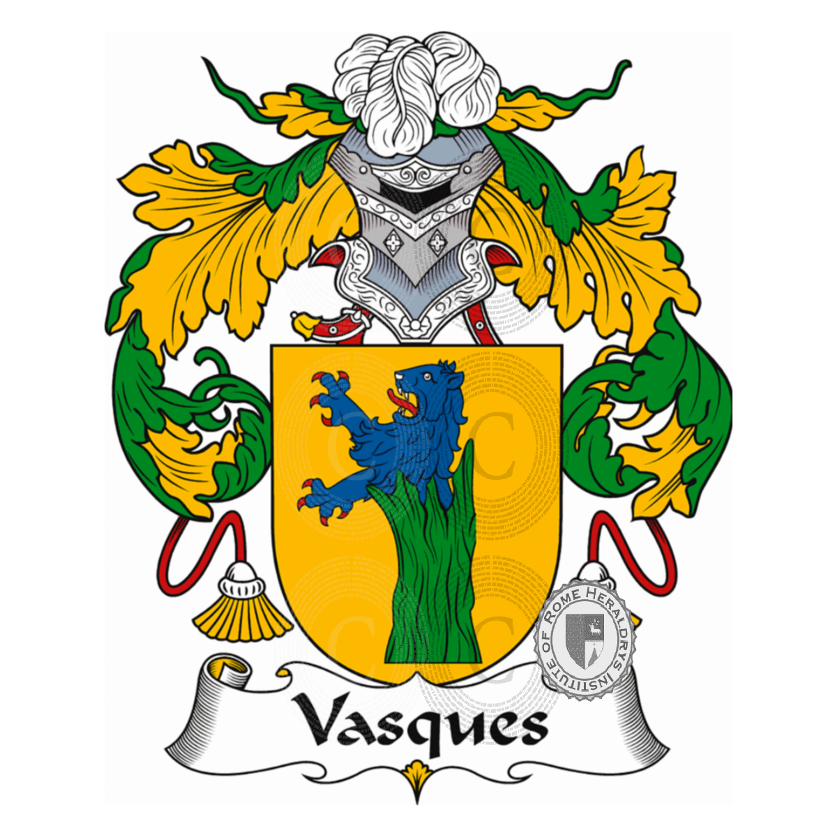 Coat of arms of familyVasques
