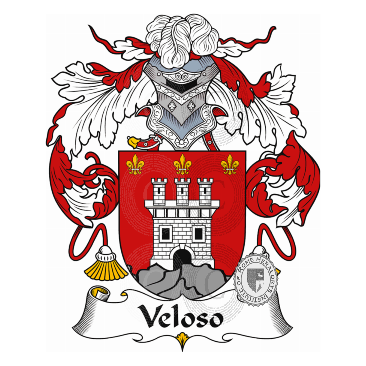 Coat of arms of familyVeloso, Velosos