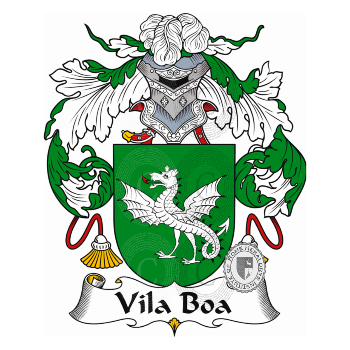 Coat of arms of familyVila Boa