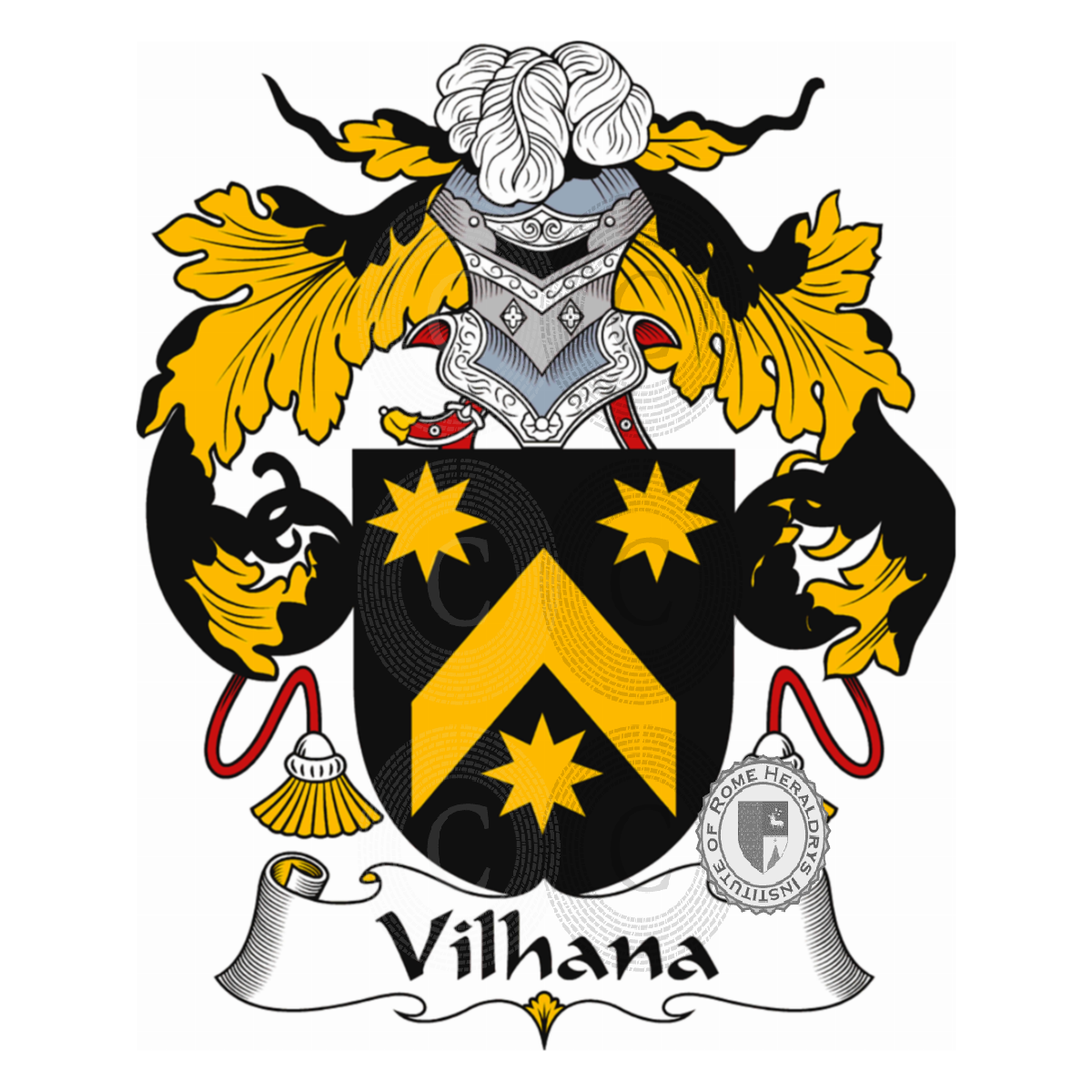 Coat of arms of familyVilhana