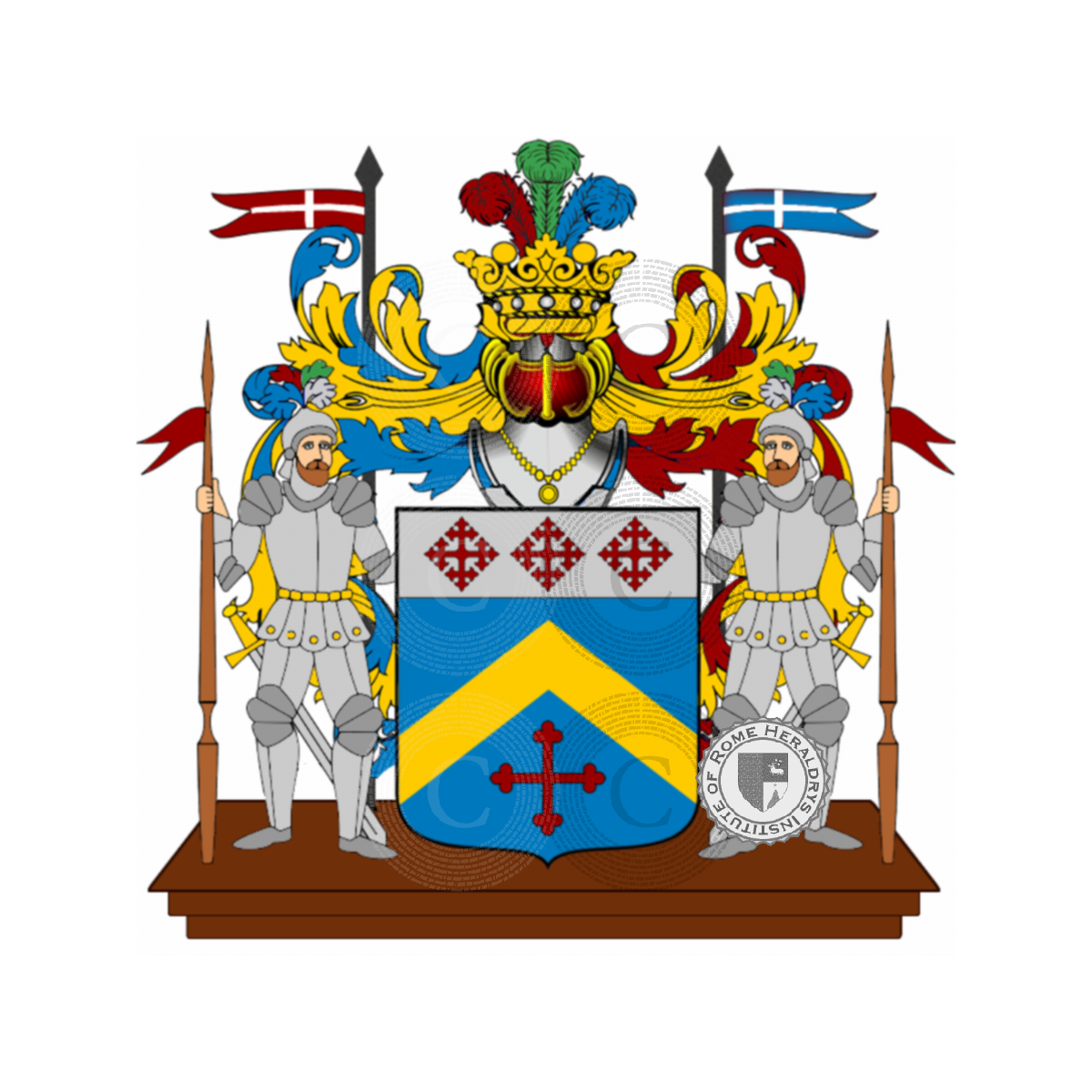 Coat of arms of family