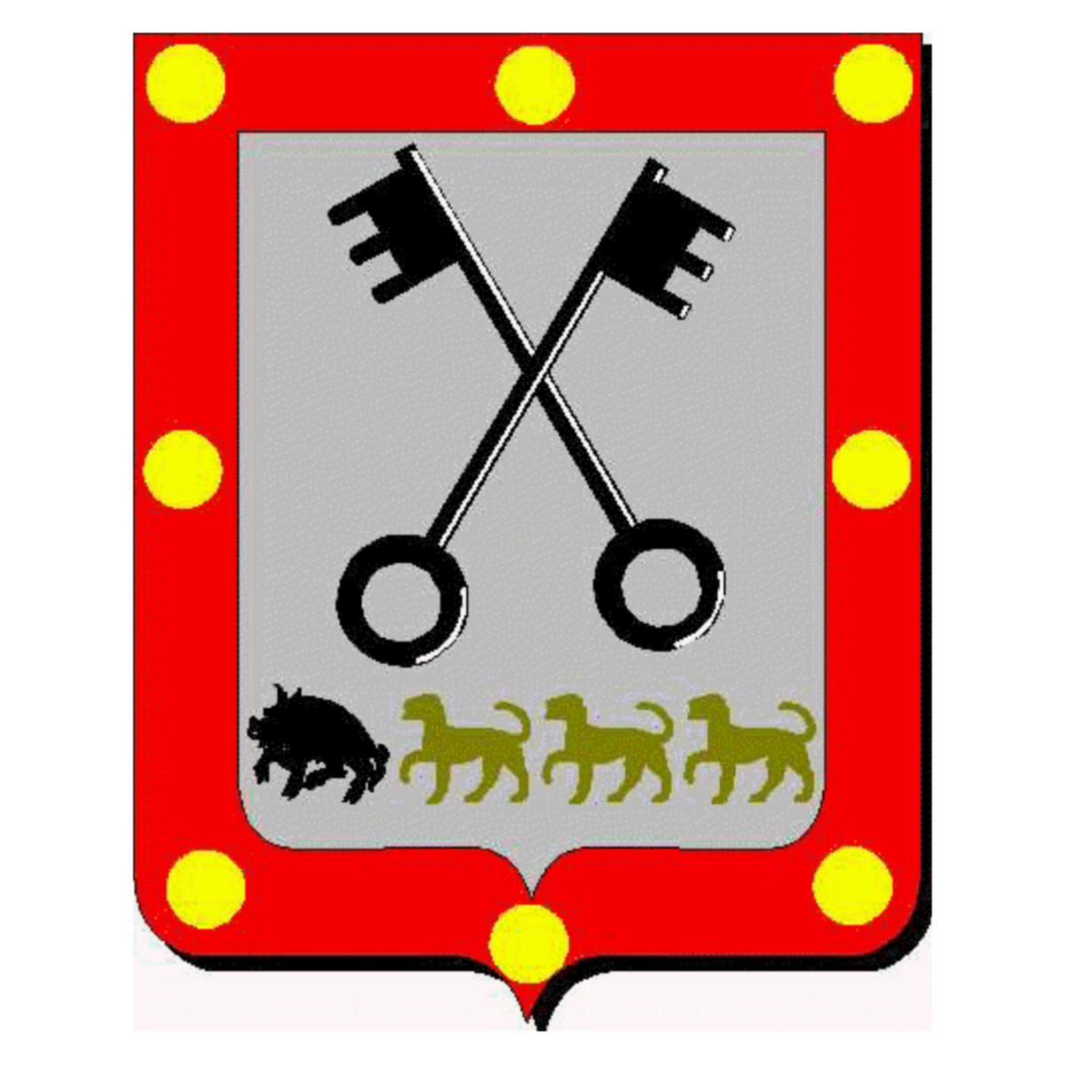 Wappen der FamilieMerquelin