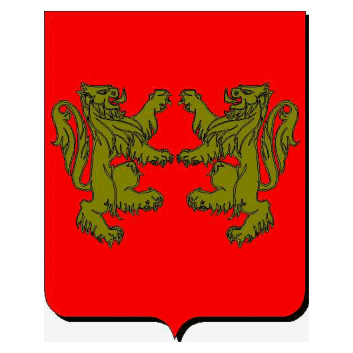 Coat of arms of familyMere