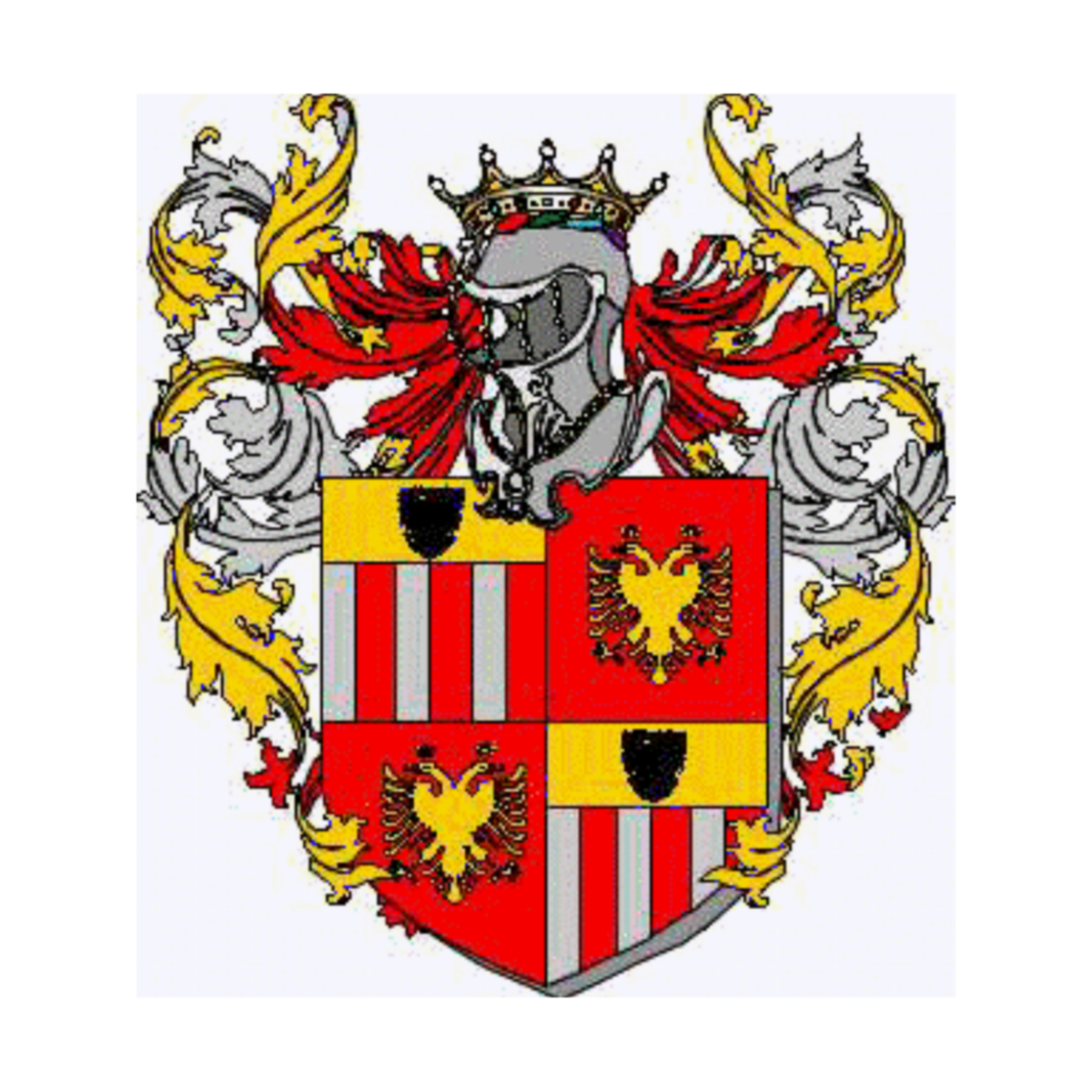 Escudo de la familiaBulgarini d'Elci