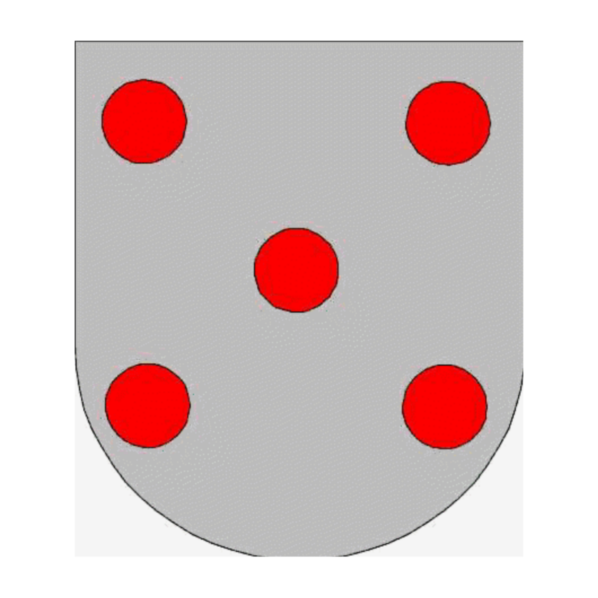Coat of arms of familyLluva