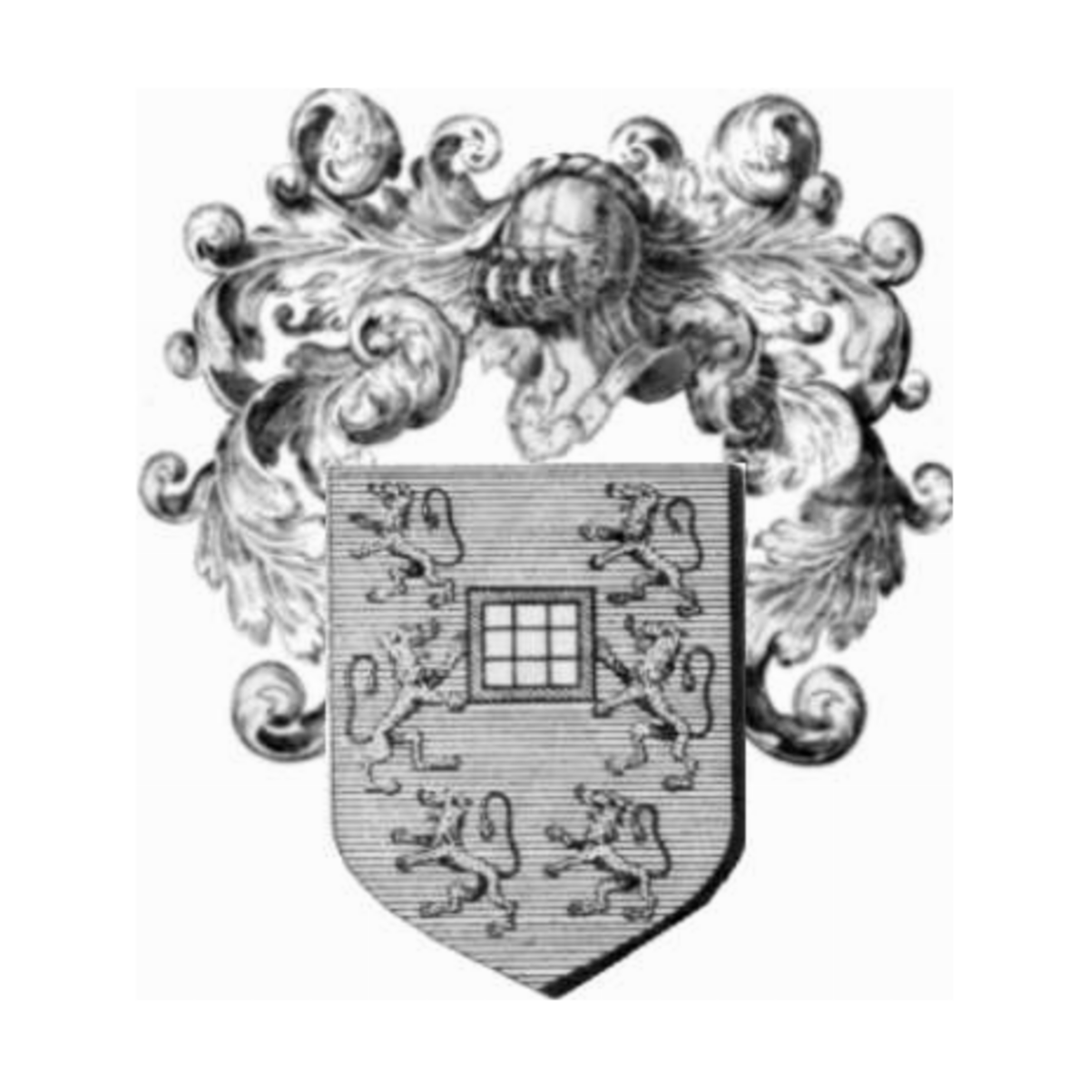 Coat of arms of familyCazeaux