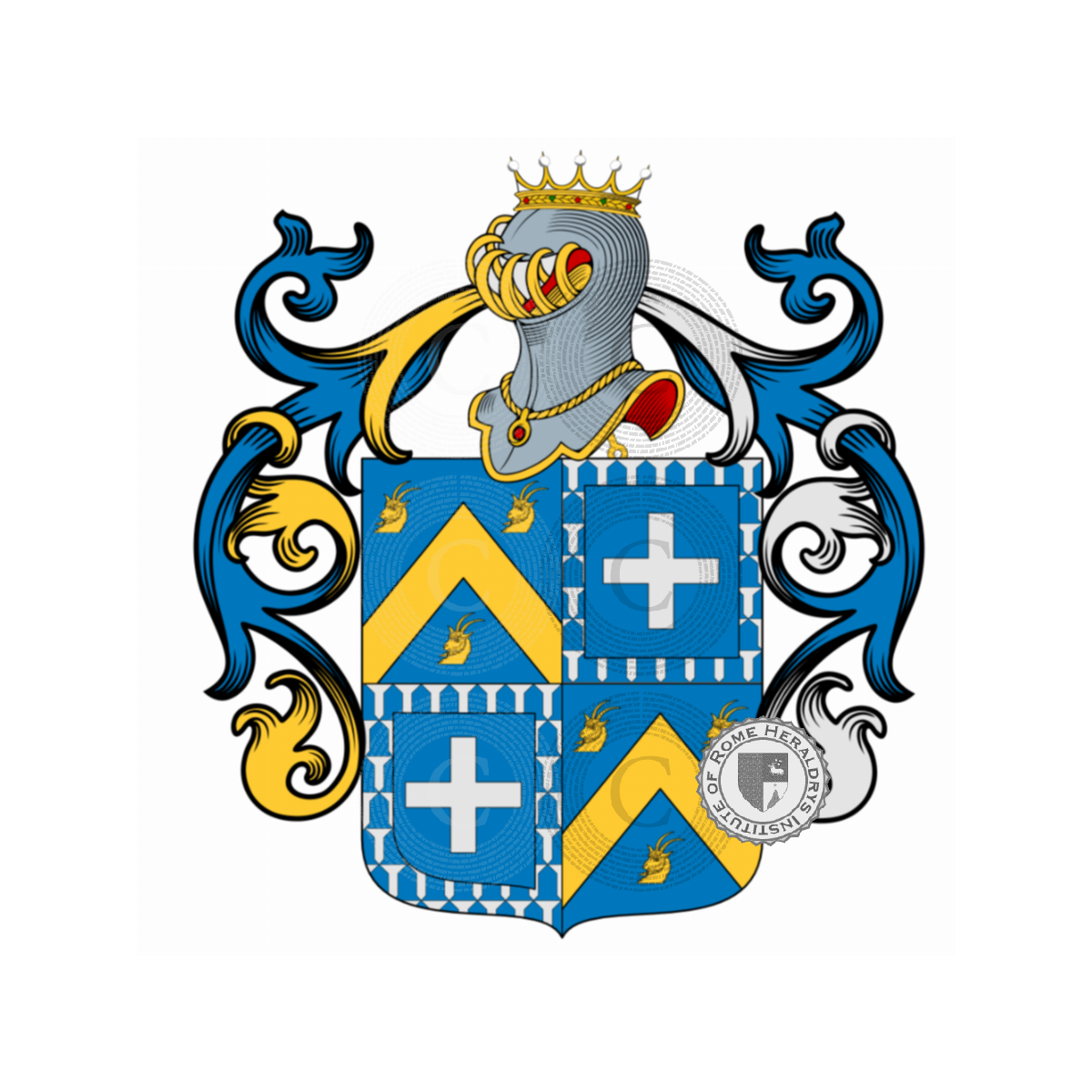 Coat of arms of familyChabre, Chabrand,Chabres,de Chabre
