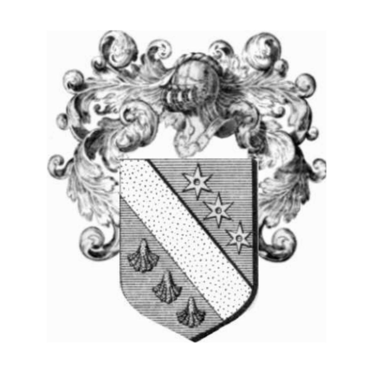 Coat of arms of familyCilleur