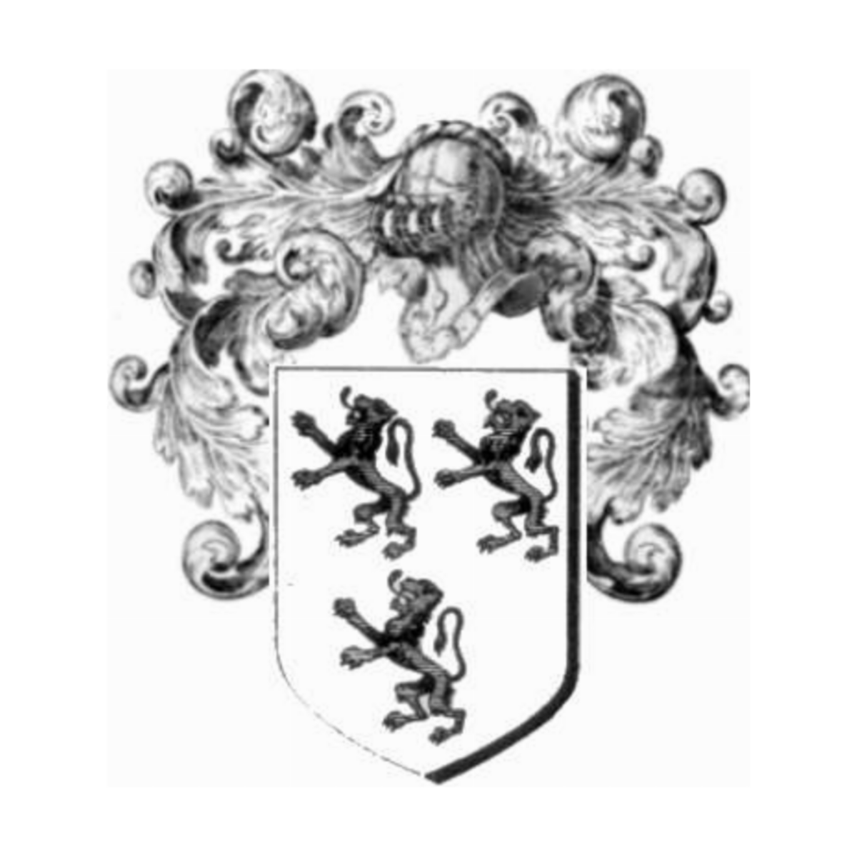 Wappen der FamilieClehunault