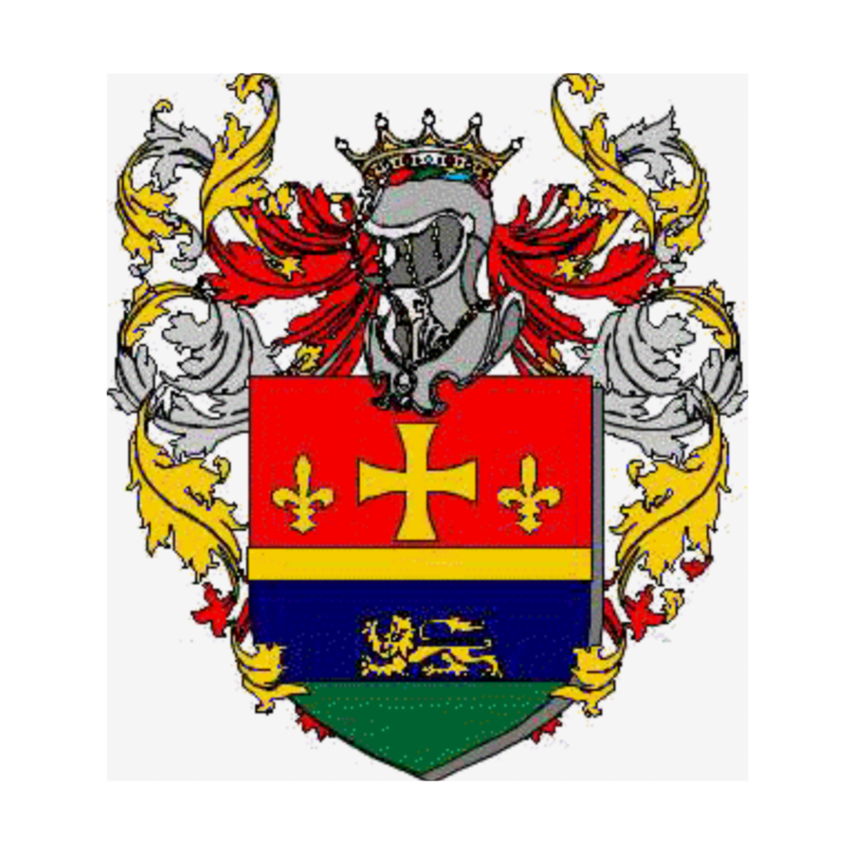 Coat of arms of family, Parisotto,Partisotti
