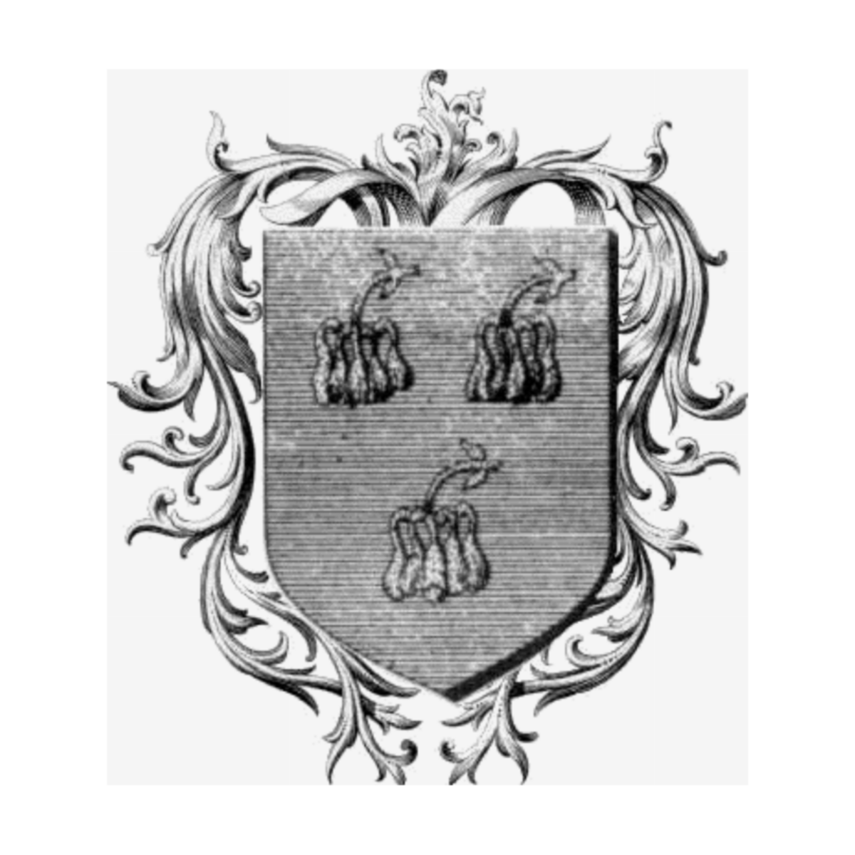 Coat of arms of familyFeu