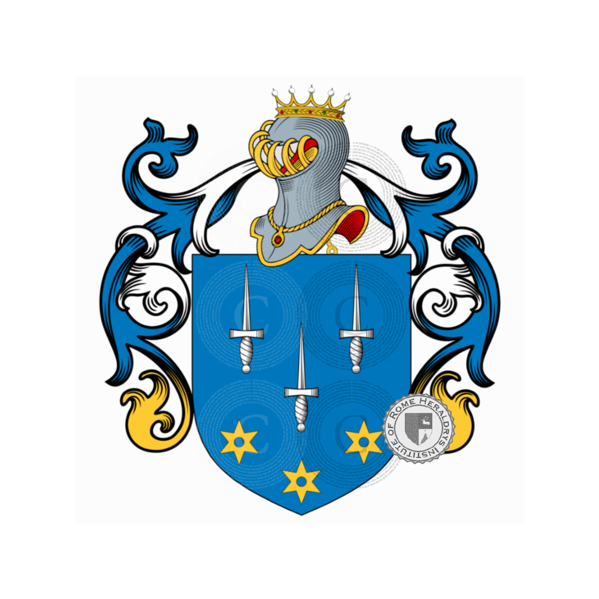 Wappen der FamilieGain, Gain de Carcé,Gaynard