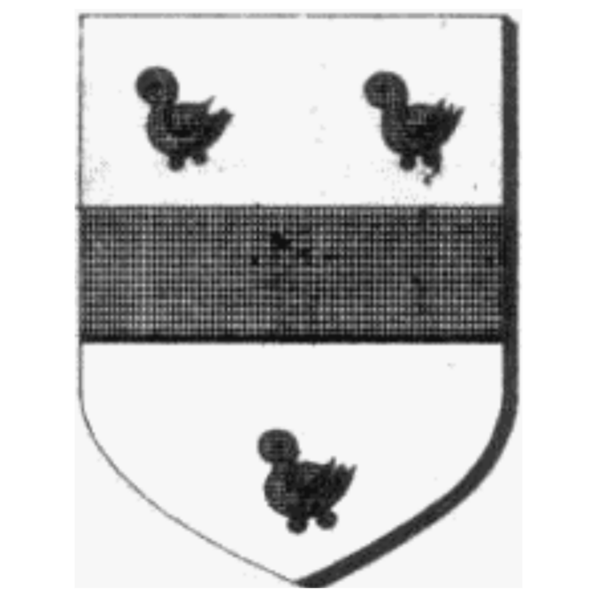 Coat of arms of familyGarrouaye