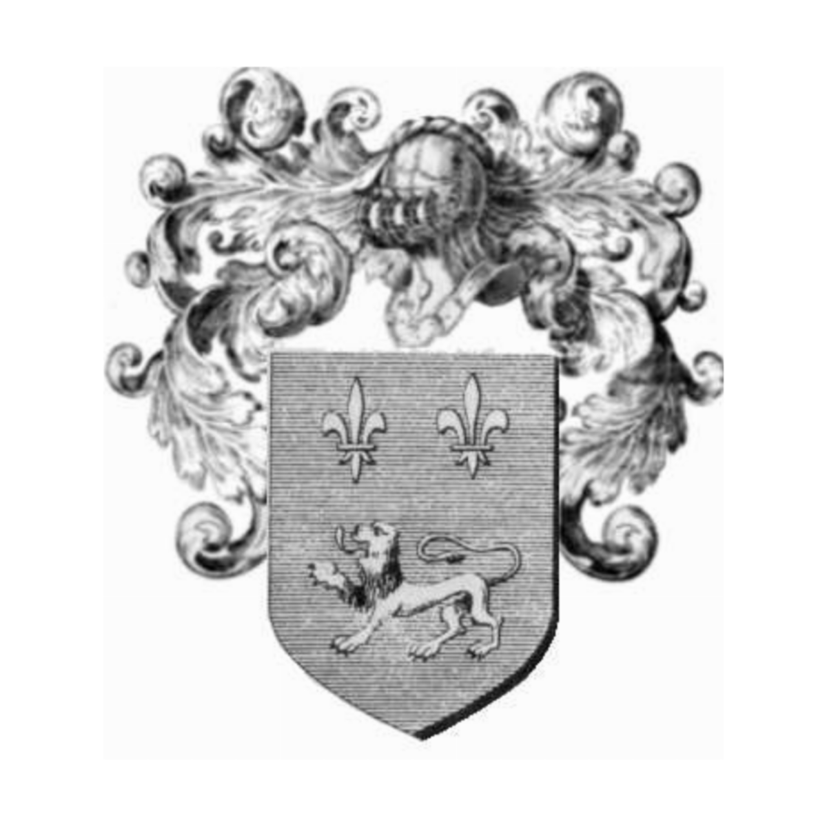 Coat of arms of familyGueheneuc