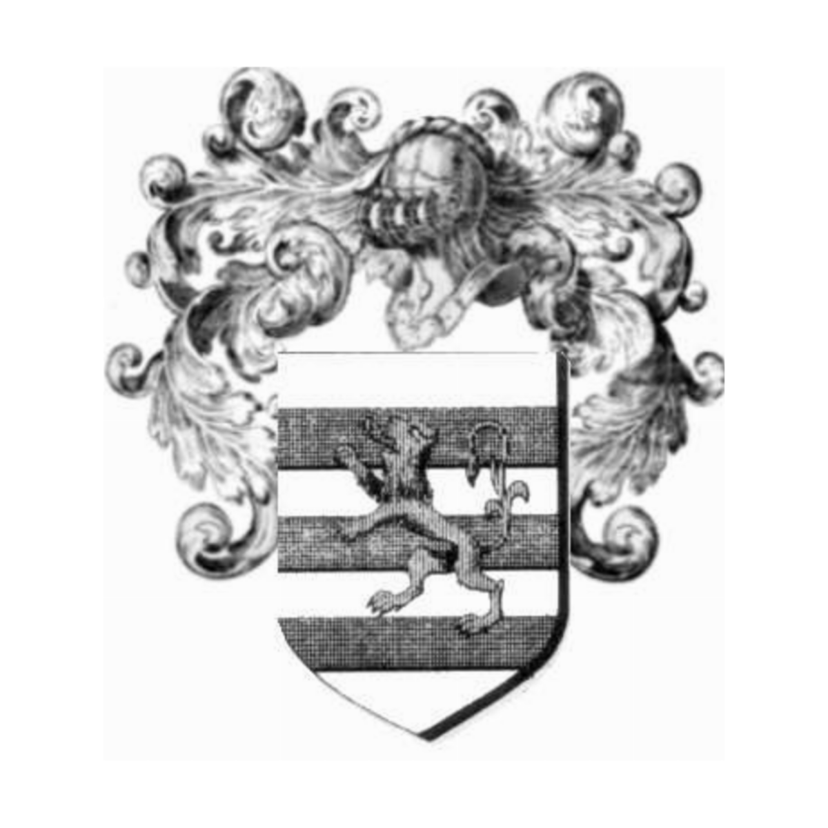 Coat of arms of familyGueniveau