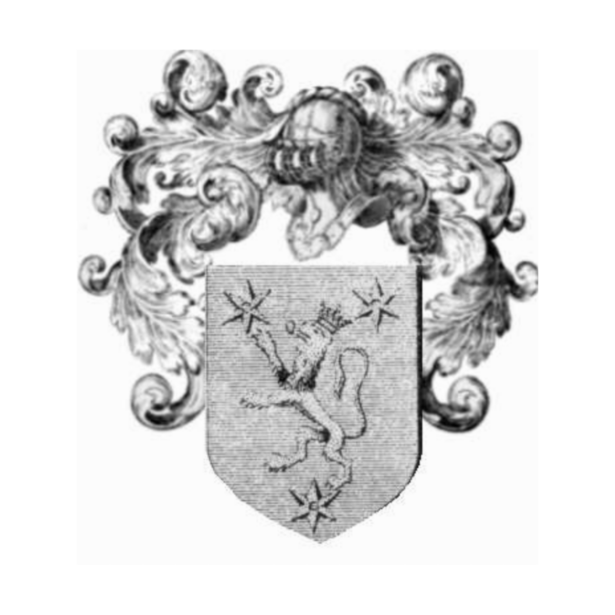 Escudo de la familiaGuillemot de Villebiot